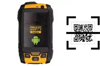 Comment lire les codes QR sur un RugGear RG210 Swft II ?