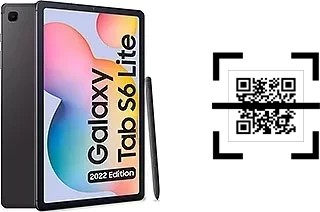 Comment lire les codes QR sur un Samsung Galaxy Tab S6 Lite (2022) ?