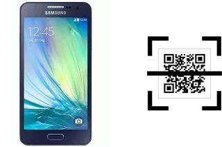 Comment lire les codes QR sur un Samsung Galaxy A3 ?