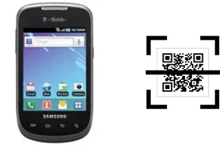 Comment lire les codes QR sur un Samsung Dart T499 ?