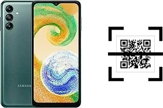 Comment lire les codes QR sur un Samsung Galaxy A04s ?