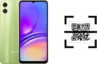 Comment lire les codes QR sur un Samsung Galaxy A05 ?