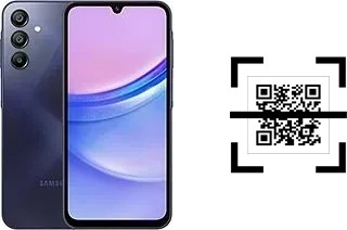 Comment lire les codes QR sur un Samsung Galaxy A15 ?