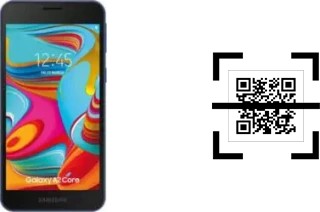 Comment lire les codes QR sur un Samsung Galaxy A2 Core ?