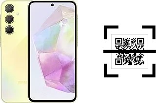 Comment lire les codes QR sur un Samsung Galaxy A35 ?