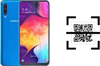 Comment lire les codes QR sur un Samsung Galaxy A50 ?