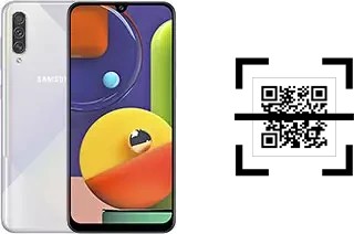 Comment lire les codes QR sur un Samsung Galaxy A50s ?