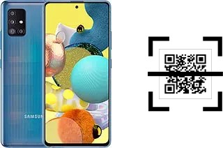 Comment lire les codes QR sur un Samsung Galaxy A51 5G UW ?