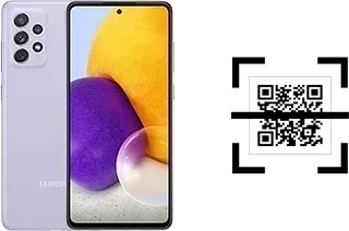 Comment lire les codes QR sur un Samsung Galaxy A72 ?