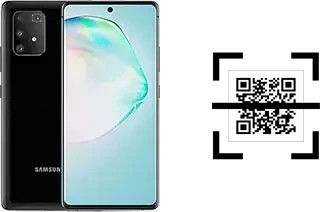 Comment lire les codes QR sur un Samsung Galaxy A91 ?