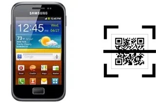 Comment lire les codes QR sur un Samsung Galaxy Ace Plus S7500 ?