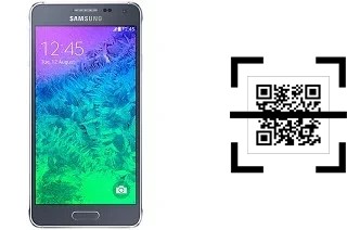 Comment lire les codes QR sur un Samsung Galaxy Alpha (S801) ?