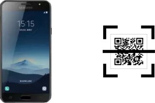 Comment lire les codes QR sur un Samsung Galaxy C8 ?