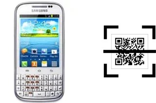 Comment lire les codes QR sur un Samsung Galaxy Chat B5330 ?