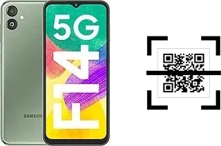 Comment lire les codes QR sur un Samsung Galaxy F14 ?