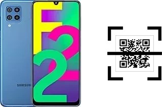 Comment lire les codes QR sur un Samsung Galaxy F22 ?