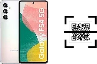 Comment lire les codes QR sur un Samsung Galaxy F54 ?