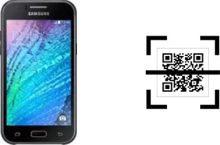 Comment lire les codes QR sur un Samsung Galaxy J1 mini ?