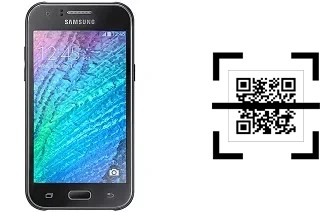 Comment lire les codes QR sur un Samsung Galaxy J1 ?