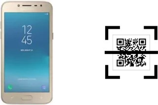 Comment lire les codes QR sur un Samsung Galaxy J2 (2018) ?