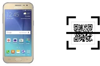 Comment lire les codes QR sur un Samsung Galaxy J2 DTV ?