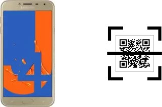 Comment lire les codes QR sur un Samsung Galaxy J4 (2018) ?