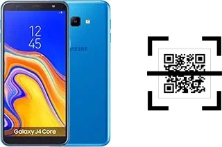 Comment lire les codes QR sur un Samsung Galaxy J4 Core ?