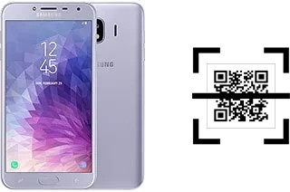 Comment lire les codes QR sur un Samsung Galaxy J4 ?