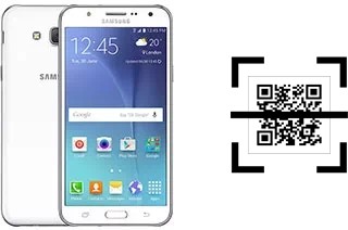 Comment lire les codes QR sur un Samsung Galaxy J5 ?