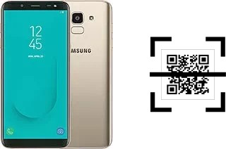 Comment lire les codes QR sur un Samsung Galaxy J6 ?