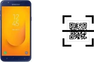 Comment lire les codes QR sur un Samsung Galaxy J7 Duo (2018) ?