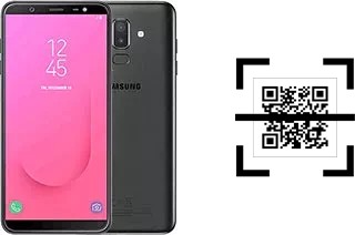 Comment lire les codes QR sur un Samsung Galaxy J8 ?