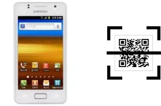 Comment lire les codes QR sur un Samsung Galaxy M Style M340S ?