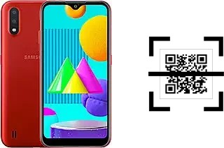 Comment lire les codes QR sur un Samsung Galaxy M01 ?