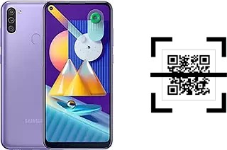 Comment lire les codes QR sur un Samsung Galaxy M11 ?