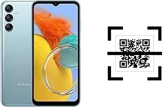 Comment lire les codes QR sur un Samsung Galaxy M14 ?