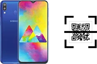 Comment lire les codes QR sur un Samsung Galaxy M20 ?