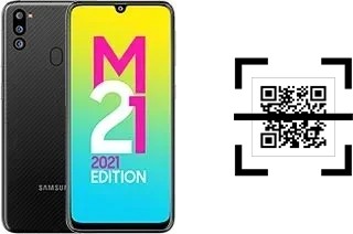 Comment lire les codes QR sur un Samsung Galaxy M21 2021 ?