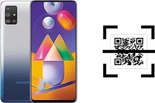 Comment lire les codes QR sur un Samsung Galaxy M31s ?