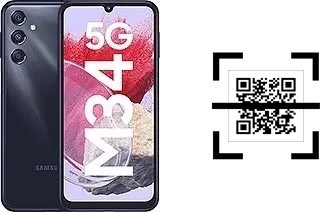 Comment lire les codes QR sur un Samsung Galaxy M34 5G ?