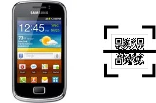 Comment lire les codes QR sur un Samsung Galaxy mini 2 S6500 ?