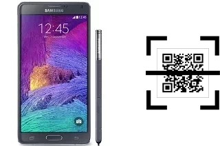 Comment lire les codes QR sur un Samsung Galaxy Note 4 ?