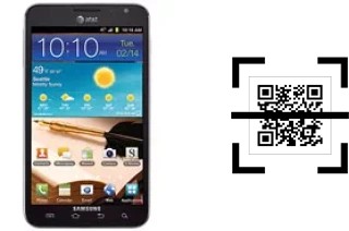 Comment lire les codes QR sur un Samsung Galaxy Note I717 ?