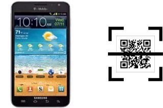 Comment lire les codes QR sur un Samsung Galaxy Note T879 ?