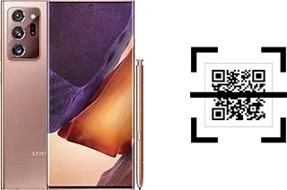 Comment lire les codes QR sur un Samsung Galaxy Note20 Ultra ?