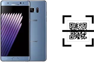 Comment lire les codes QR sur un Samsung Galaxy Note7 ?