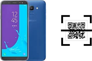 Comment lire les codes QR sur un Samsung Galaxy On6 ?