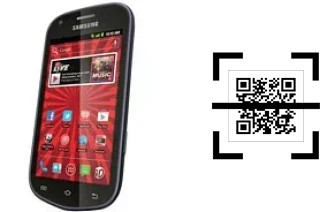 Comment lire les codes QR sur un Samsung Galaxy Reverb M950 ?