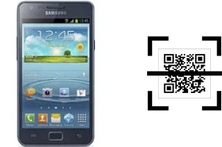 Comment lire les codes QR sur un Samsung I9105 Galaxy S II Plus ?