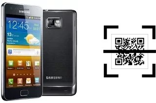 Comment lire les codes QR sur un Samsung I9100 Galaxy S II ?